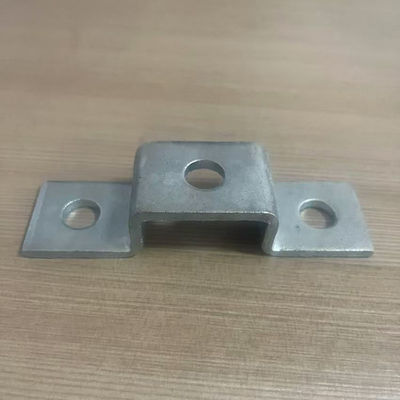 Brackets de ângulo galvanizados para reforço sísmico
