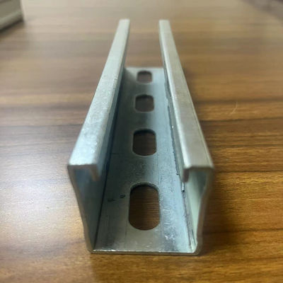 Sísmico 1 5/8 &quot; Galvanizado Unistrut aço Brackets C Canal resistente a terremotos