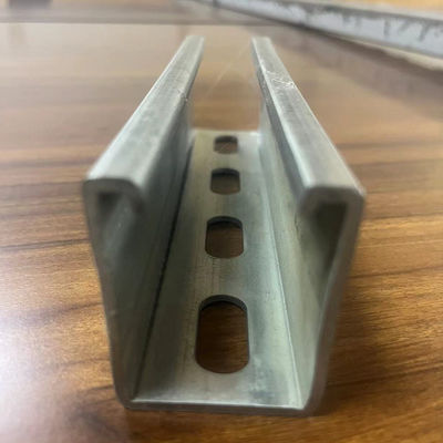 Sísmico 1 5/8 &quot; Galvanizado Unistrut aço Brackets C Canal resistente a terremotos
