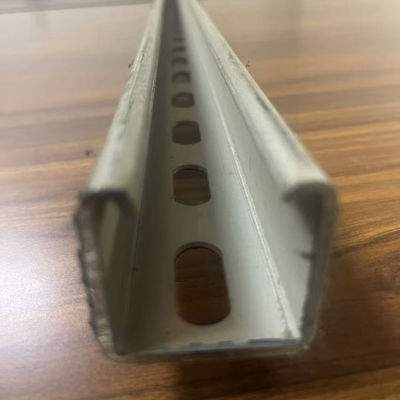 500 libras galvanizado C canal Strut tubo sísmico suporta 4 polegadas