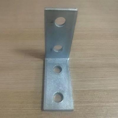 Brackets de ângulo galvanizados de aço ajustáveis
