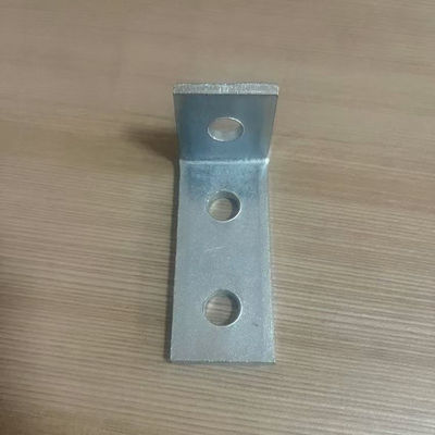 Brackets de ângulo galvanizados de aço ajustáveis
