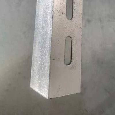 Feixe de suporte de ângulo galvanizado por encosto personalizado 100 mm Canal para enquadramento industrial
