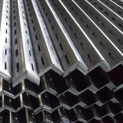 90 graus galvanizado L canal aço de ângulo de ranhuras ferro GB9787 padrão à prova de corrosão