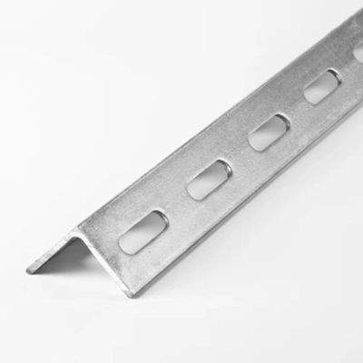 Feixe de canal de aço galvanizado em ângulo de ranhuras para prateleiras de armazém 6mm-10mm