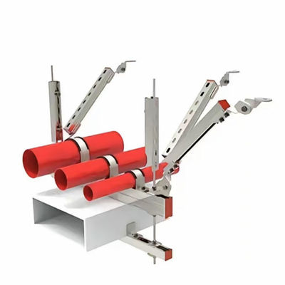 Tubo de travagem sísmica Unistrut para exterior industrial suporta molduras metálicas ODM