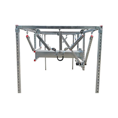 Sistemas de travagem sísmica galvanizados rígidos de 4 vias Monte de suporte 100 mm