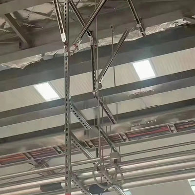 Tubo de teto anti-corrosão sísmico suporta balanço sísmico