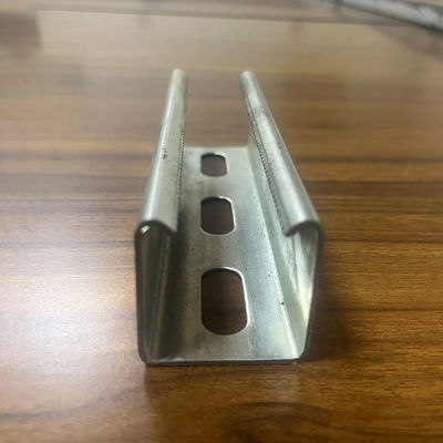 Commercial ASTM aço emoldurado galvanizado Strut Canal C Seção 100mm