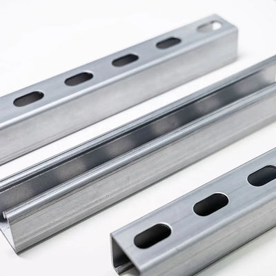 OEM aço carbono galvanizado Galv Unistrut Strut C canal 2 polegadas