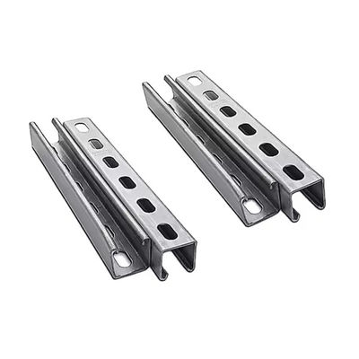 Sistema de apoio de aço unistrut pré-galvanizado