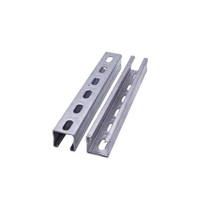 Sistema de apoio de aço unistrut pré-galvanizado