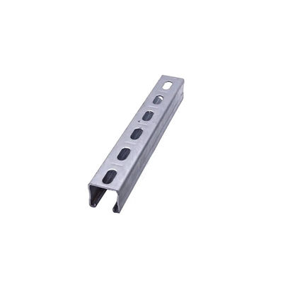 C-Formado Slotted Galvanizado Slotted Canal Strut Canal de aço 3 polegadas ODM