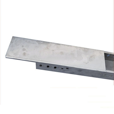 50mm Galvanizado Escadaria Gi Cable Tray Trunking Com Cobertura Leve