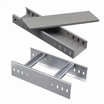 OEM Escada montada na parede Cable Tray de pista de corrida Cargas pesadas 225mm