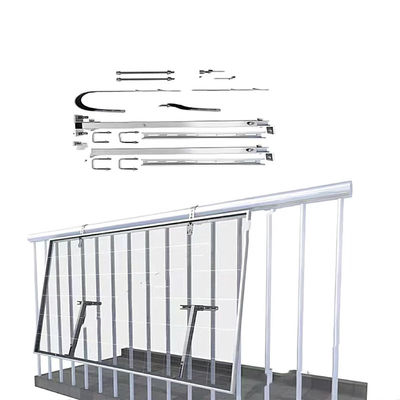 Painel solar de telhado corrugado de ardósia Brackets de trilhos de montagem OEM flexível