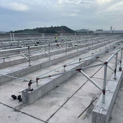 Montador de painel solar com parafuso
