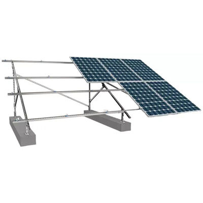 Acoplamento de painéis solares de inclinação no telhado
